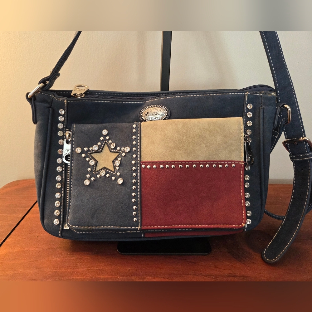Montana West Texas Flag Crossbody